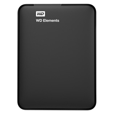 Внешний жесткий диск 2.5" 500Gb WD Elements Portable WDBUZG5000ABK-EESN USB3.0 Черный