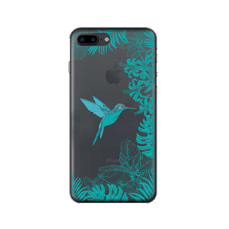 Чехол для iPhone 7 Plus Deppa Art Case Jungle/Колибри