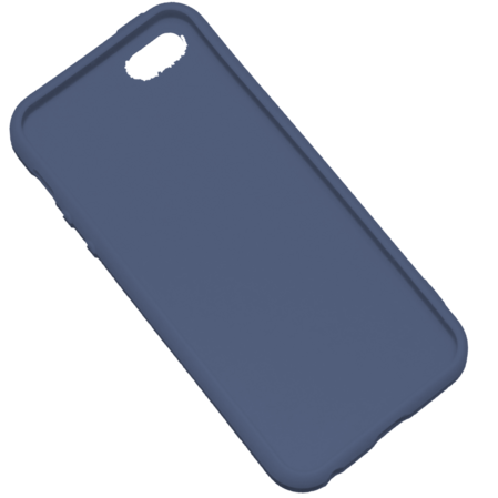 Чехол для Apple iPhone 5\5S\SE Zibelino Soft Matte синий