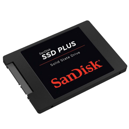 Внутренний SSD-накопитель 120Gb SanDisk Plus SDSSDA-120G-G27 SATA3 2.5"