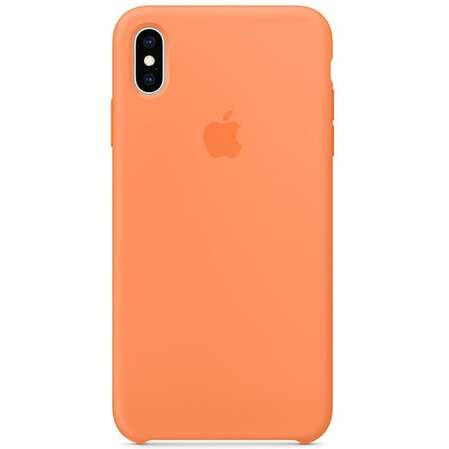 Чехол для Apple iPhone Xs Max Silicone Case Papaya
