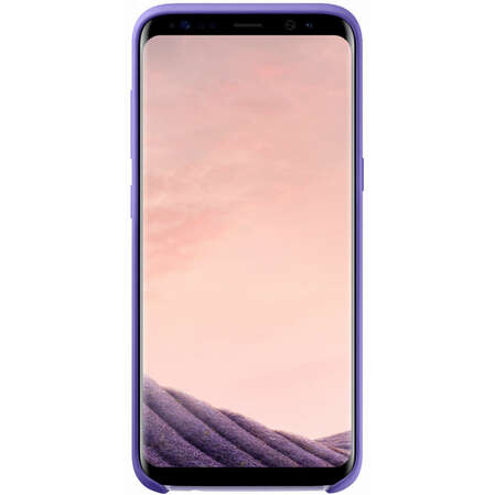 Чехол для Samsung Galaxy S8 SM-G950 Silicone Cover, фиолетовый