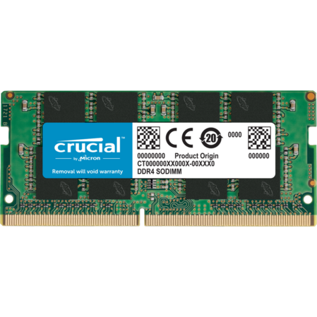 Модуль памяти SO-DIMM DDR4 8Gb PC25600 3200Mhz Crucial (CT8G4SFRA32A)