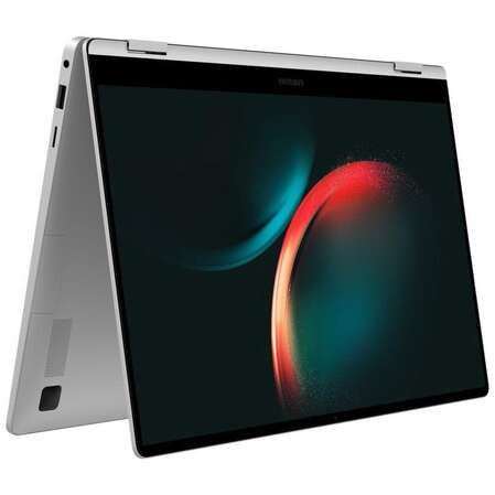 Ноутбук Samsung Galaxy Book 3 360 NP734 Core i5 1340P/16Gb/256Gb SSD/13.3" FullHD/Win11Pro Silver