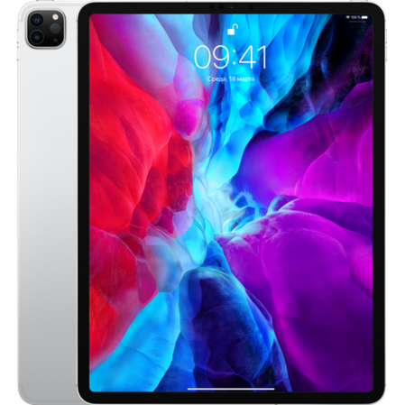 Планшет iPad Pro 12,9 (2020) 256GB WiFi + Cellular Silver MXF62RU/A