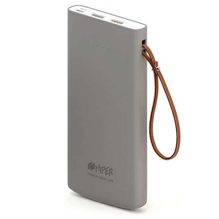 Внешний аккумулятор HIPER Travel10k 10000mAh серый