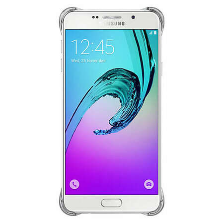 Чехол для Samsung Galaxy A7 (2016) SM-A710F Clear Cover серебристый