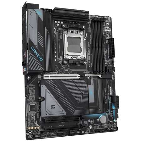 Материнская плата Gigabyte X870 Gaming X WiFi7 Socket-AM5 AMD X870 4xDDR5, 4xSATA3, RAID, 3xM.2, 3xPCI-E16x, 4xUSB3.2, 2xUSB3.2 Type C, DP, HDMI, 2.5Glan, WiFi, ATX Ret