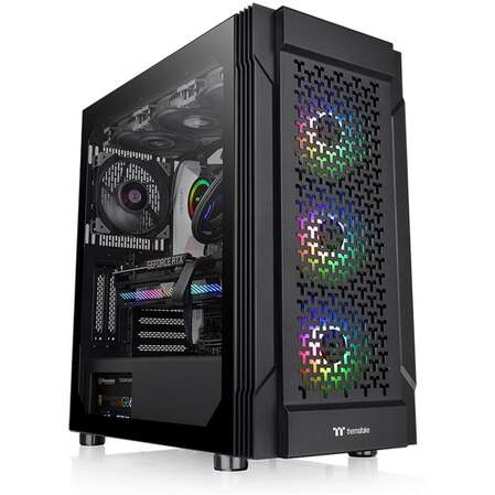Корпус ATX Miditower Thermaltake Versa T27 TG ARGB CA-1W2-00M1WN-01 Black