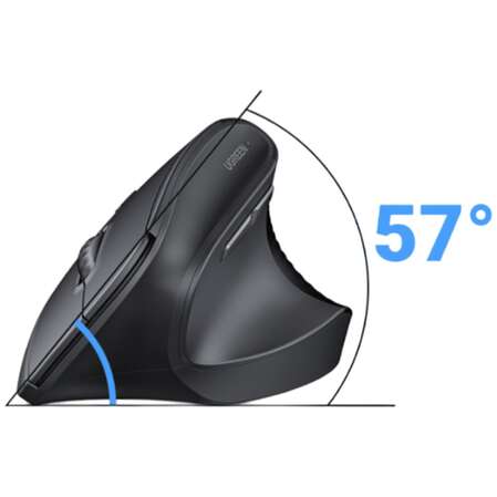 Мышь беспроводная Ugreen M571P (65042) Black Wireless