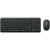 Клавиатура+мышь Logitech Wireless MK250 Compact Black