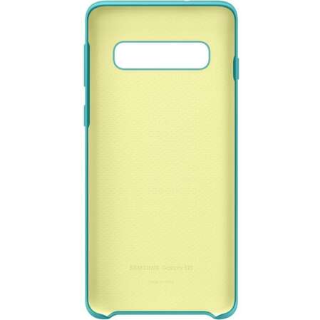 Чехол для Samsung Galaxy S10 SM-G973 Silicone Cover зелёный
