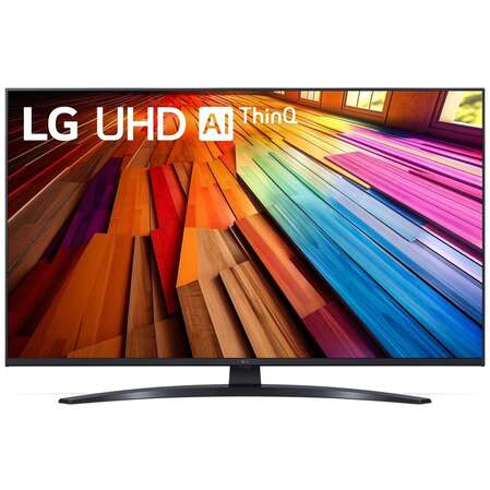 Телевизор 43" LG 43UT81006LA.ARUG 2024 (4K UHD 3840x2160, Smart TV) черный (EAC)