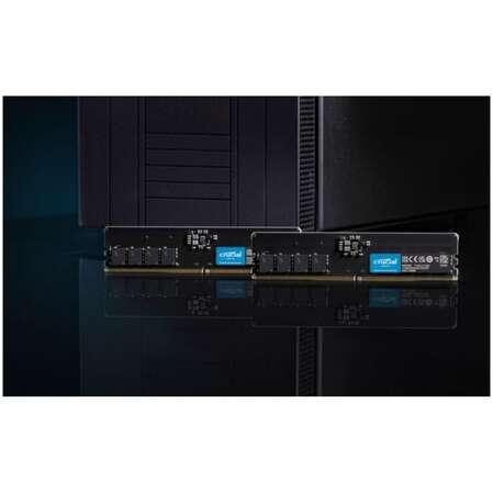 Модуль памяти DIMM 16Gb DDR5 PC38400 4800MHz Crucial (CT16G48C40U5)