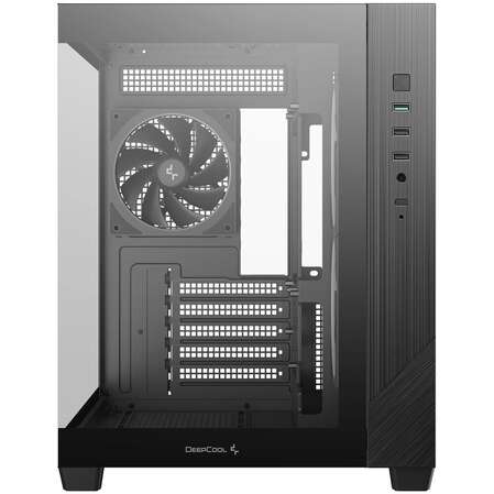 Корпус MicroATX Minitower Deepcool CG330 3F черный