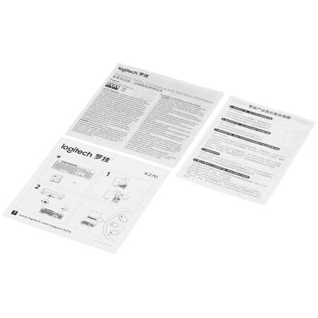 Клавиатура Logitech K270 Wireless Black