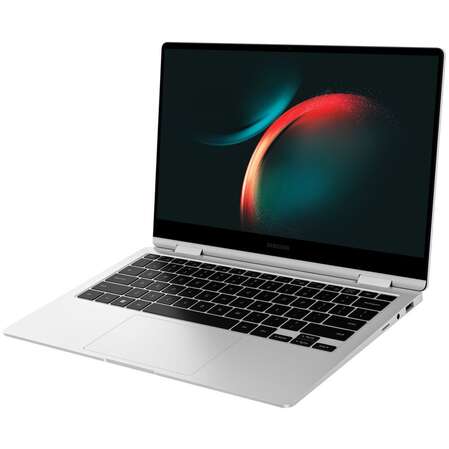 Ноутбук Samsung Galaxy Book 3 360 NP734 Core i5 1340P/16Gb/256Gb SSD/13.3" FullHD/Win11Pro Silver