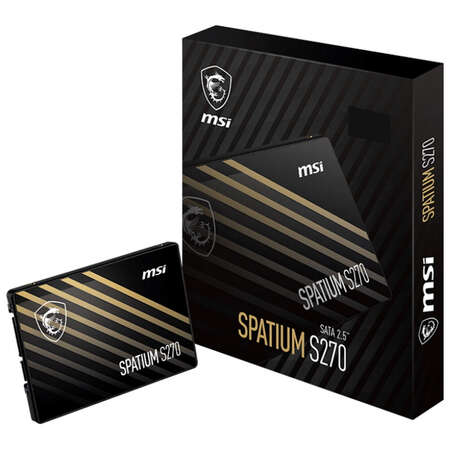Внутренний SSD-накопитель 960Gb MSI S78-440P130-P83 SATA3 2.5" Spatium S270