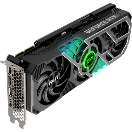 Видеокарта Palit GeForce RTX 3090 24576Mb, GamingPro (NED3090019SB-132BA) 1xHDMI, 3xDP, Ret
