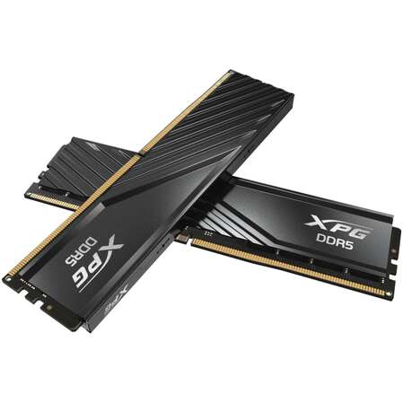 Модуль памяти DIMM 32Gb 2х16Gb DDR5 PC44800 5600MHz ADATA XPG Lancer Blade Black (AX5U5600C4616G-DTLABBK)