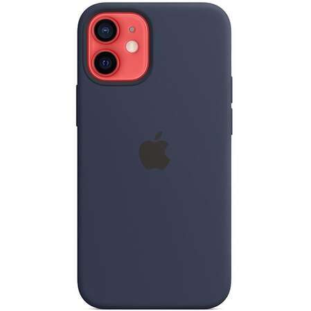 Чехол для Apple iPhone 12 mini Silicone Case with MagSafe Deep Navy