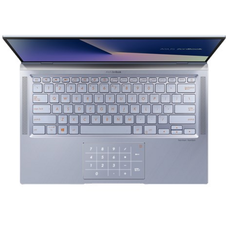 Ноутбук ASUS Zenbook 14 UX431FA-AM020 Core i3 8145U/4Gb/256Gb SSD/14,0" FullHD/DOS Blue