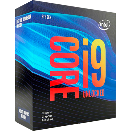 Процессор Intel Core i9-9900KF, 3.6ГГц, (Turbo 5ГГц), 8-ядерный, L3 16МБ, LGA1151v2, BOX
