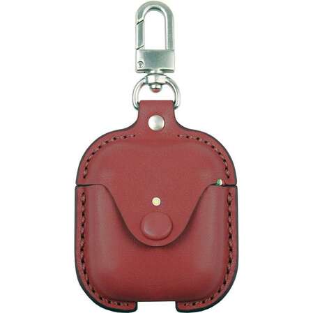Чехол Cozistyle Leather Case для Apple AirPods красный