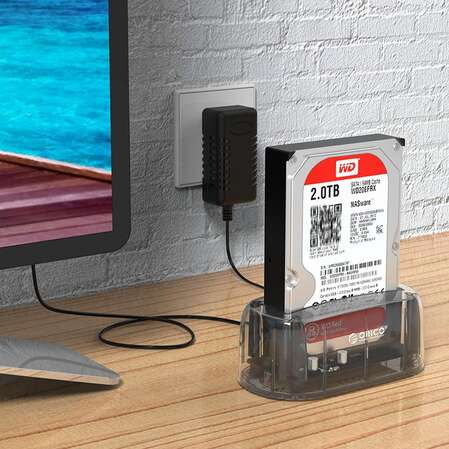 Корпус 2.5" или 3.5" Orico 6139C3-G2-CR SATA--USB3.0