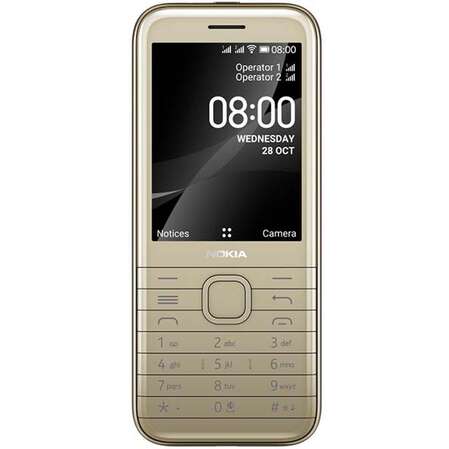 Мобильный телефон Nokia 8000 4G (TA-1303) Gold