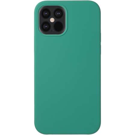 Чехол для Apple iPhone 12\12 Pro Deppa Liquid Silicone зеленый