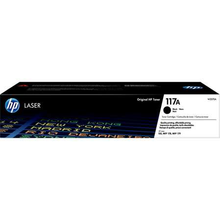 Картридж HP W2070A №117A Black для HP СLJ 150a/150nw/178nw/179fnw  (1000стр)