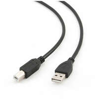 Кабель USB 2.0 Pro Filum FL-CPro-U2-AM-BM-1.8M, 1.8 м., черный, разъемы: USB A male-USB B male