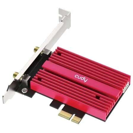 Сетевая карта Cudy WE4000 Wi-Fi 6 AX5400 Bluetooth 5.2 PCI-E