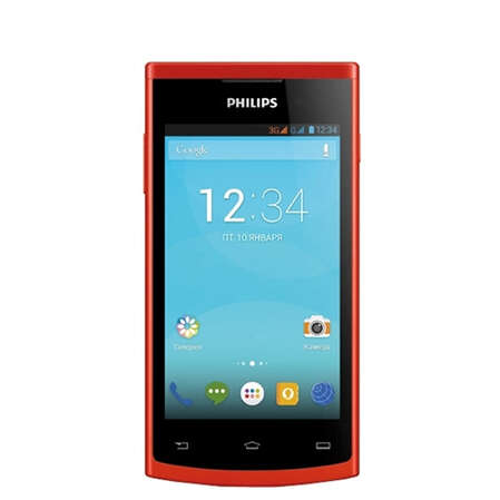 Смартфон Philips Xenium S308 Red