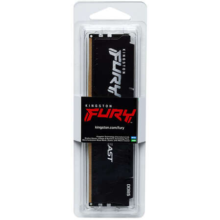Модуль памяти DIMM 8Gb DDR5 PC48000 6000MHz Kingston Fury Beast Black EXPO (KF560C36BBE-8)