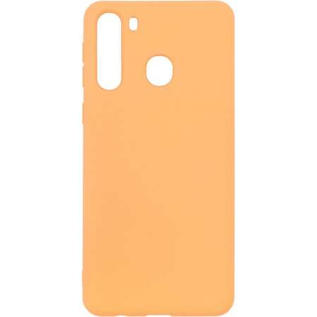 Чехол для Samsung Galaxy A21 SM-A215 Zibelino Soft Case оранжевый