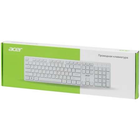 Клавиатура Acer OKW123 White