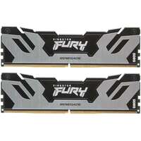 Модуль памяти DIMM 96Gb 2х48Gb DDR5 PC51200 6400MHz Kingston Fury Renegade Silver (KF564C32RSK2-96)