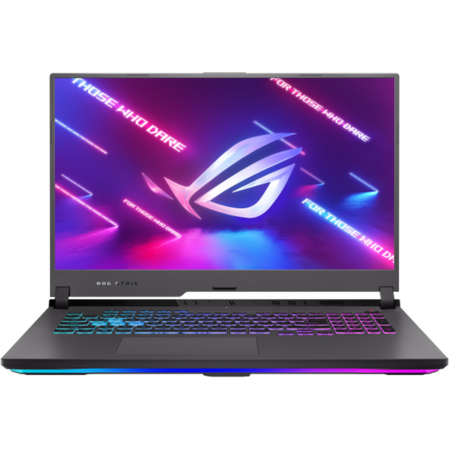 Ноутбук ASUS ROG Strix G17 G713QM-HX038 AMD Ryzen 7 5800H/16Gb/512Gb SSD/NV RTX3060 6Gb/17.3" FullHD/DOS