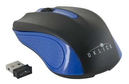 Мышь беспроводная Oklick 485MW Black/Blue Wireless