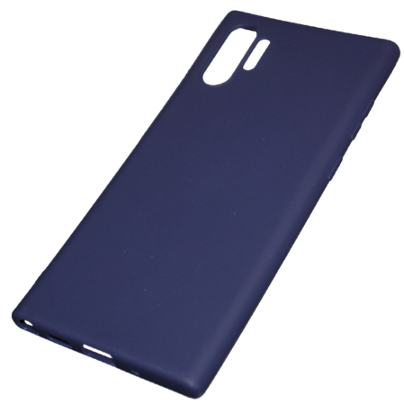 Чехол для Samsung Galaxy Note 10+ (2019) SM-N975 Zibelino Soft Matte синий