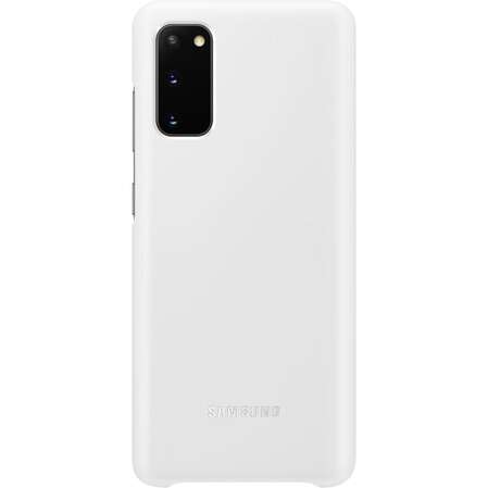Чехол для Samsung Galaxy S20 SM-G980 Smart LED Cover белый