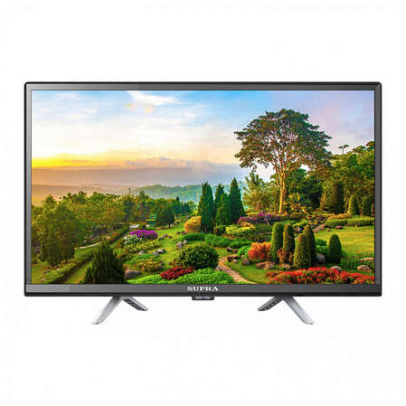 Телевизор 24" Supra STV-LC24LT0075W (HD 1366x768) черный 