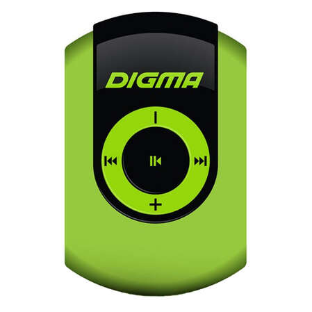 MP3-плеер Digma Cyber C1 4Гб, зеленый