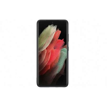 Чехол для Samsung Galaxy S21 Ultra SM-G998 Silicone Cover чёрный
