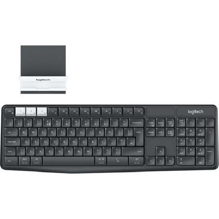 Клавиатура Logitech K375s Multi-Device Wireless Keyboard and Stand Combo