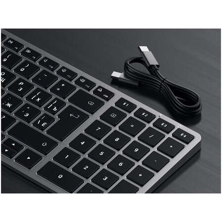 Клавиатура Satechi Slim X2 Bluetooth ST-BTSX2M-RU Space Grey