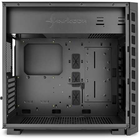 Корпус ATX Miditower Sharkoon NIGHT SHARK lite Tempered Glass Black