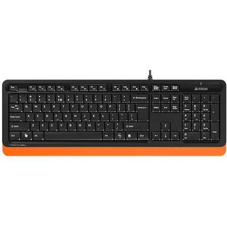 Клавиатура A4Tech Fstyler FK10 Black/Orange